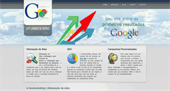 Desktop Screenshot of goomarketing.com.br